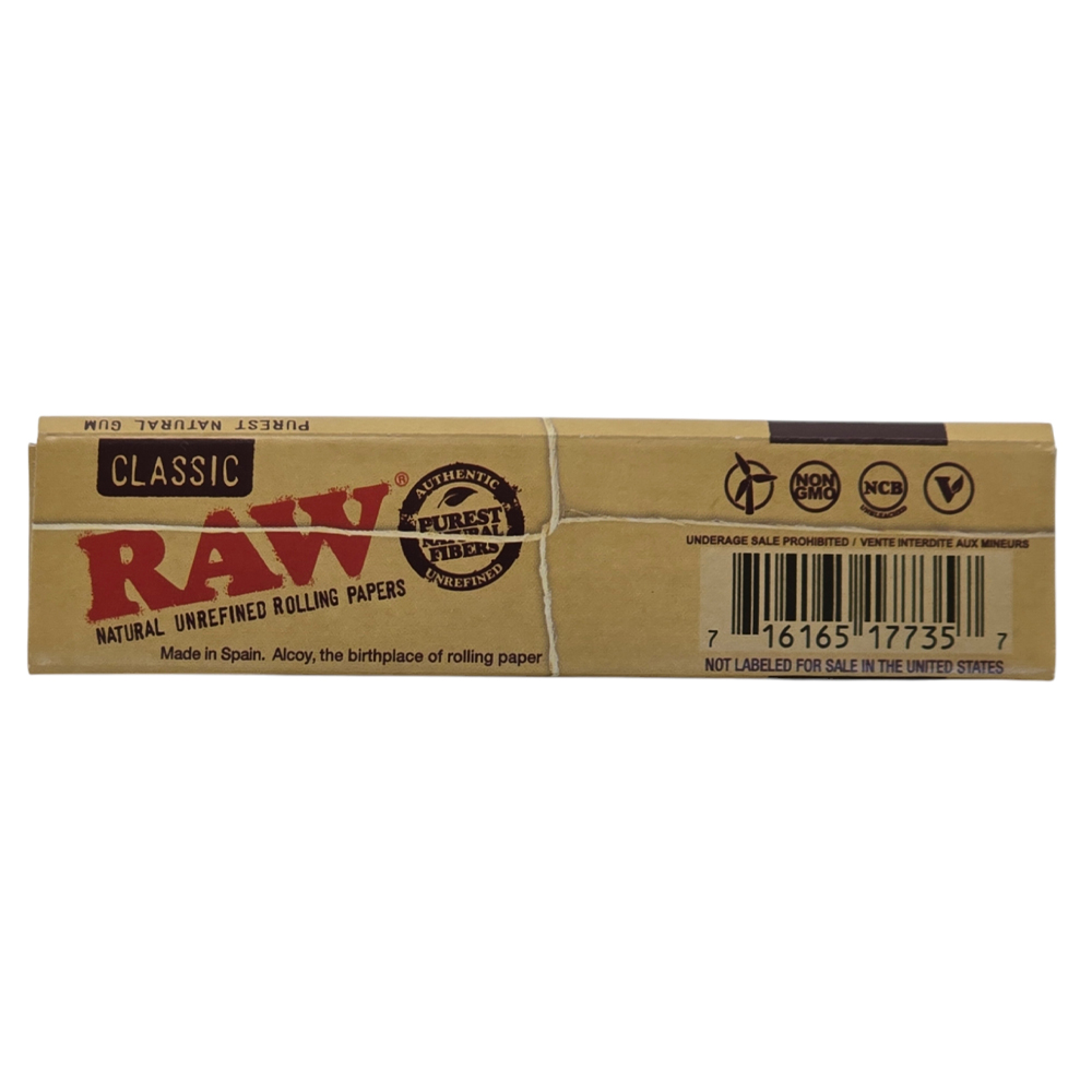 Бумага Для Самокруток RAW Classic King Size Slim 3 RAW Бумага Для Самокруток
