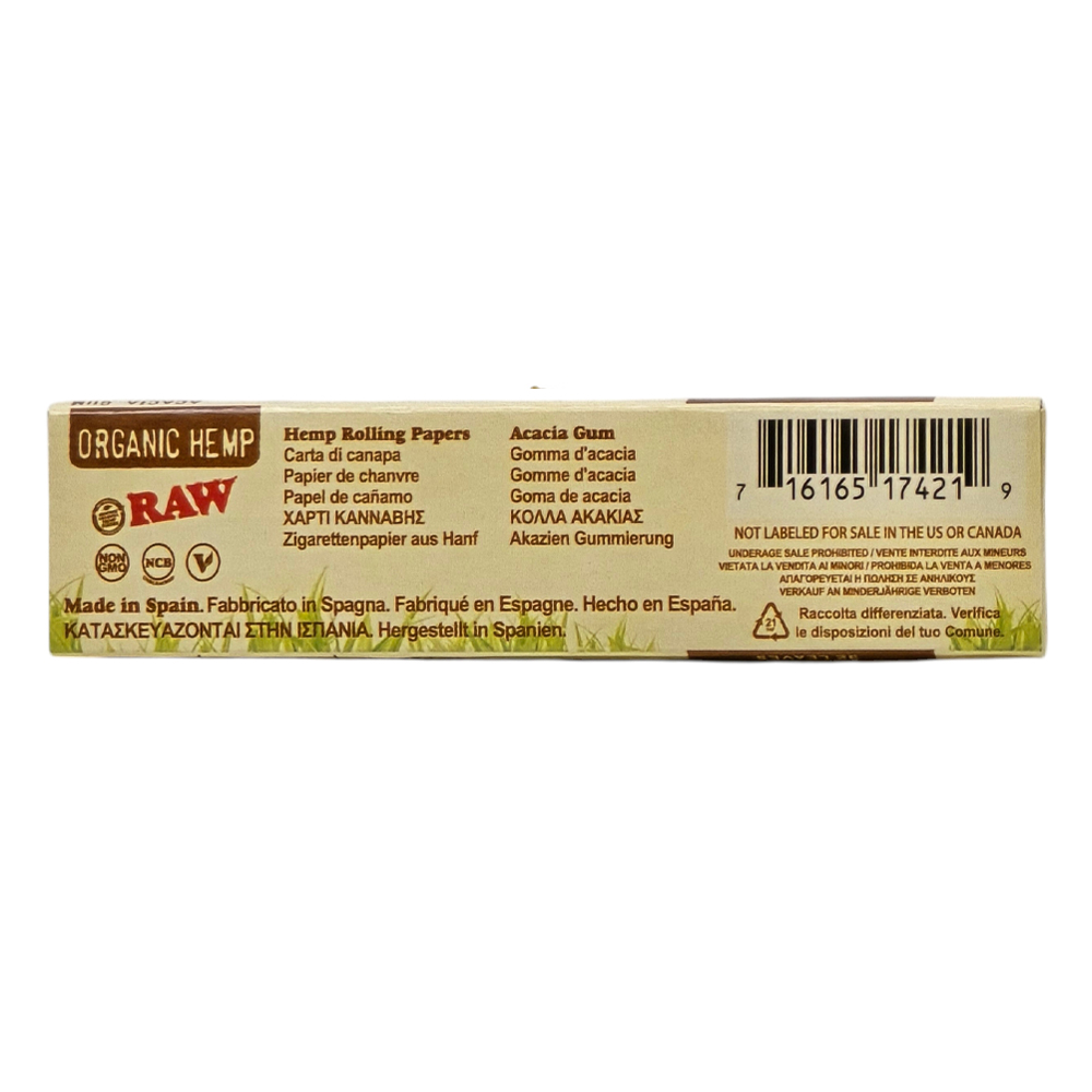 Бумага Для Самокруток RAW Organic King Size Hemp 2 Бумага Для Самокруток RAW Organic King Size Hemp
