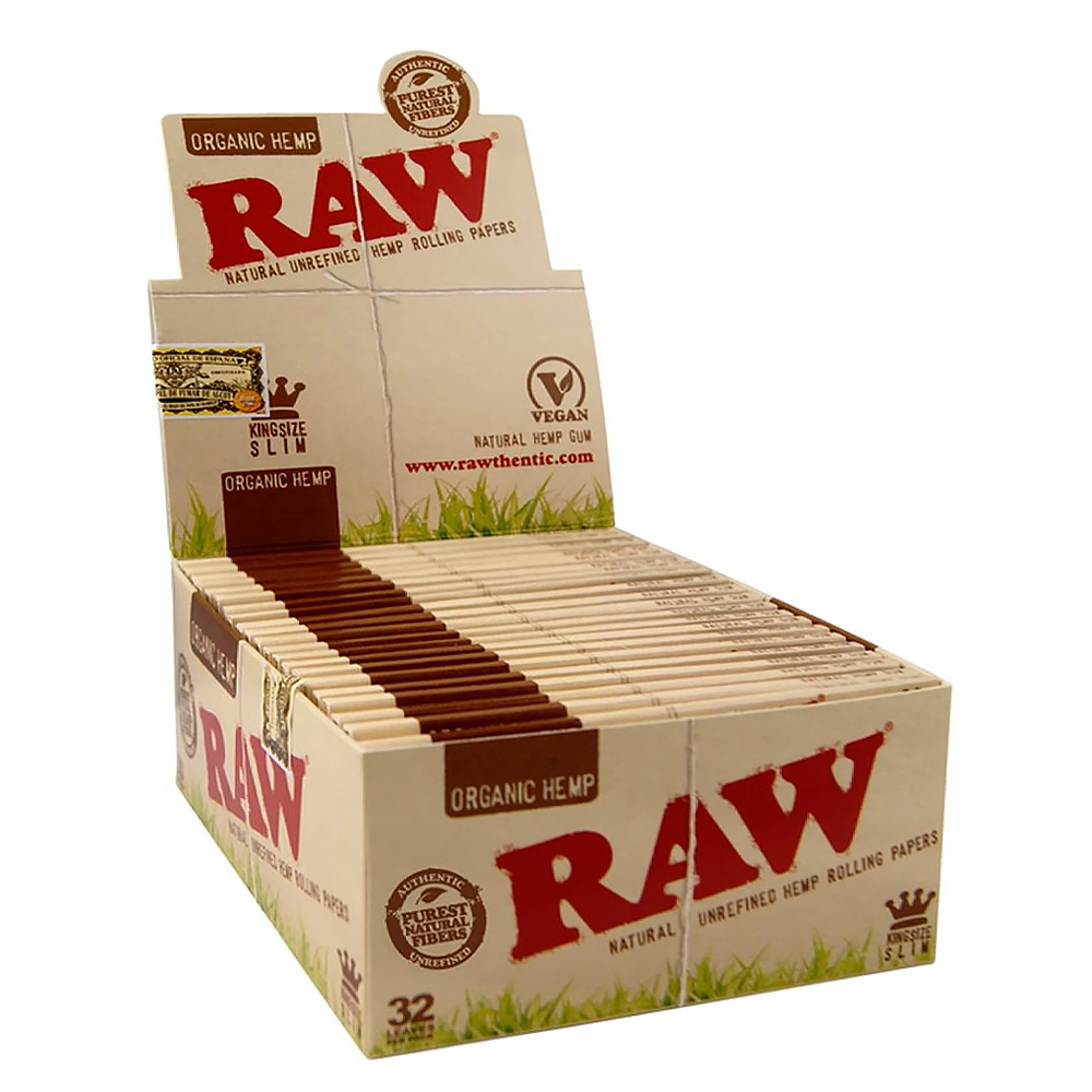 Бумага Для Самокруток RAW Organic King Size Hemp Бумага Для Самокруток RAW Organic King Size Hemp