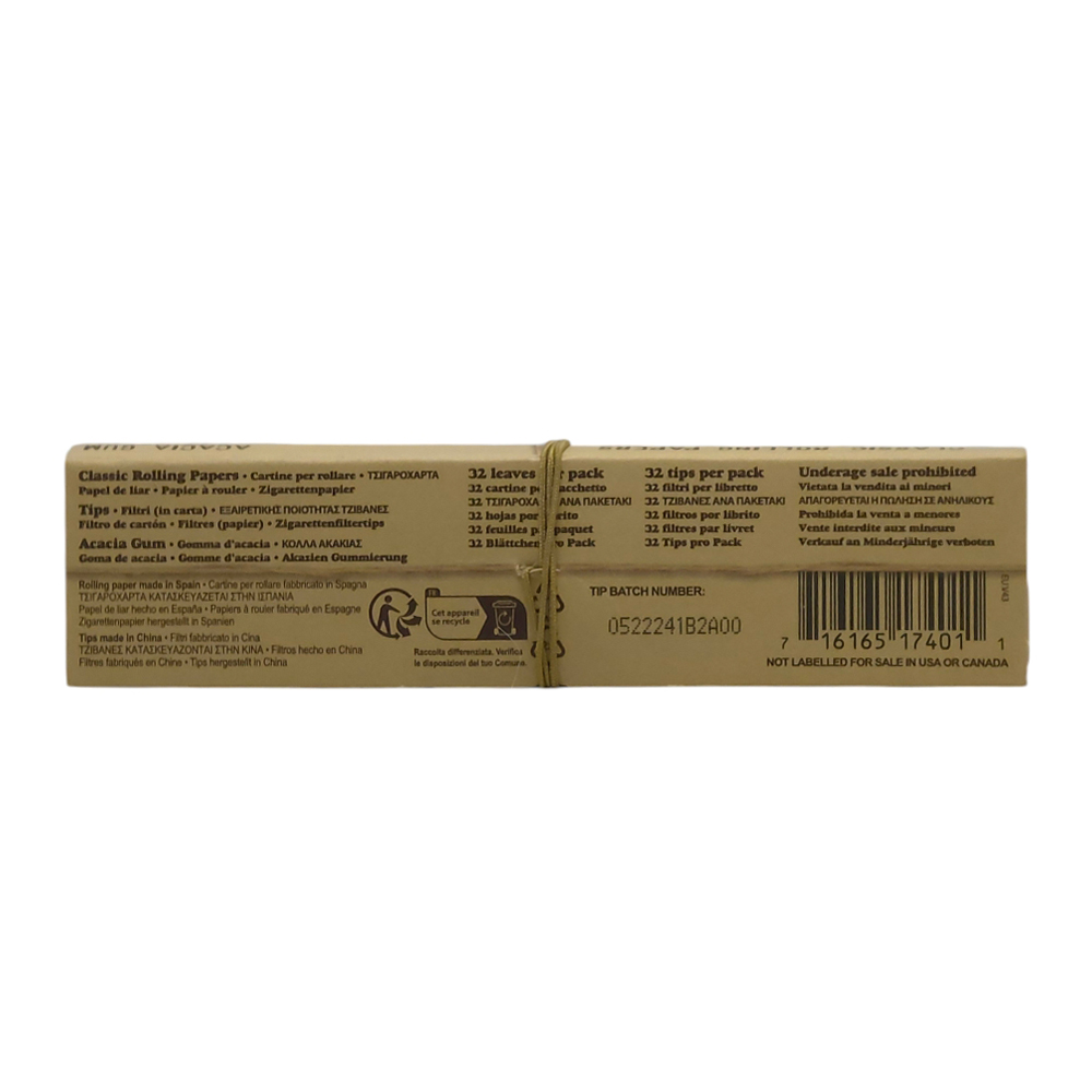 RAW бумага для самокруток Classic Connoisseur King Size Slim + Tips RAW бумага для самокруток Classic Connoisseur King Size Slim + Tips