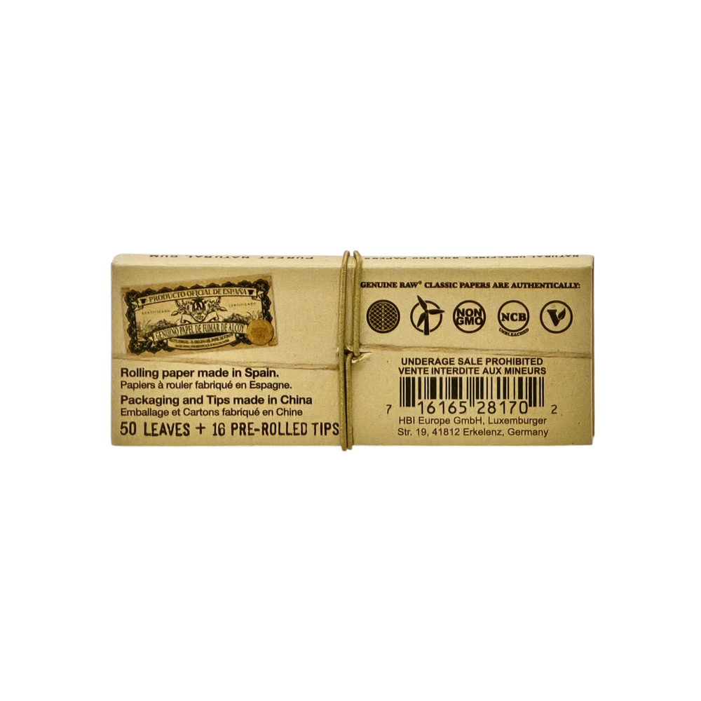 RAW Бумага Для Самокруток Connoisseur 1¼ + Pre-Rolled RAW Бумага Для Самокруток Connoisseur 1¼ + Pre-Rolled