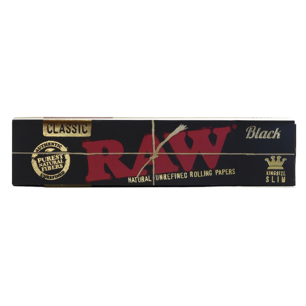 RAW Бумага Для Самокруток RAW Classic Black King Size Slim RAW Бумага Для Самокруток RAW Classic Black King Size Slim