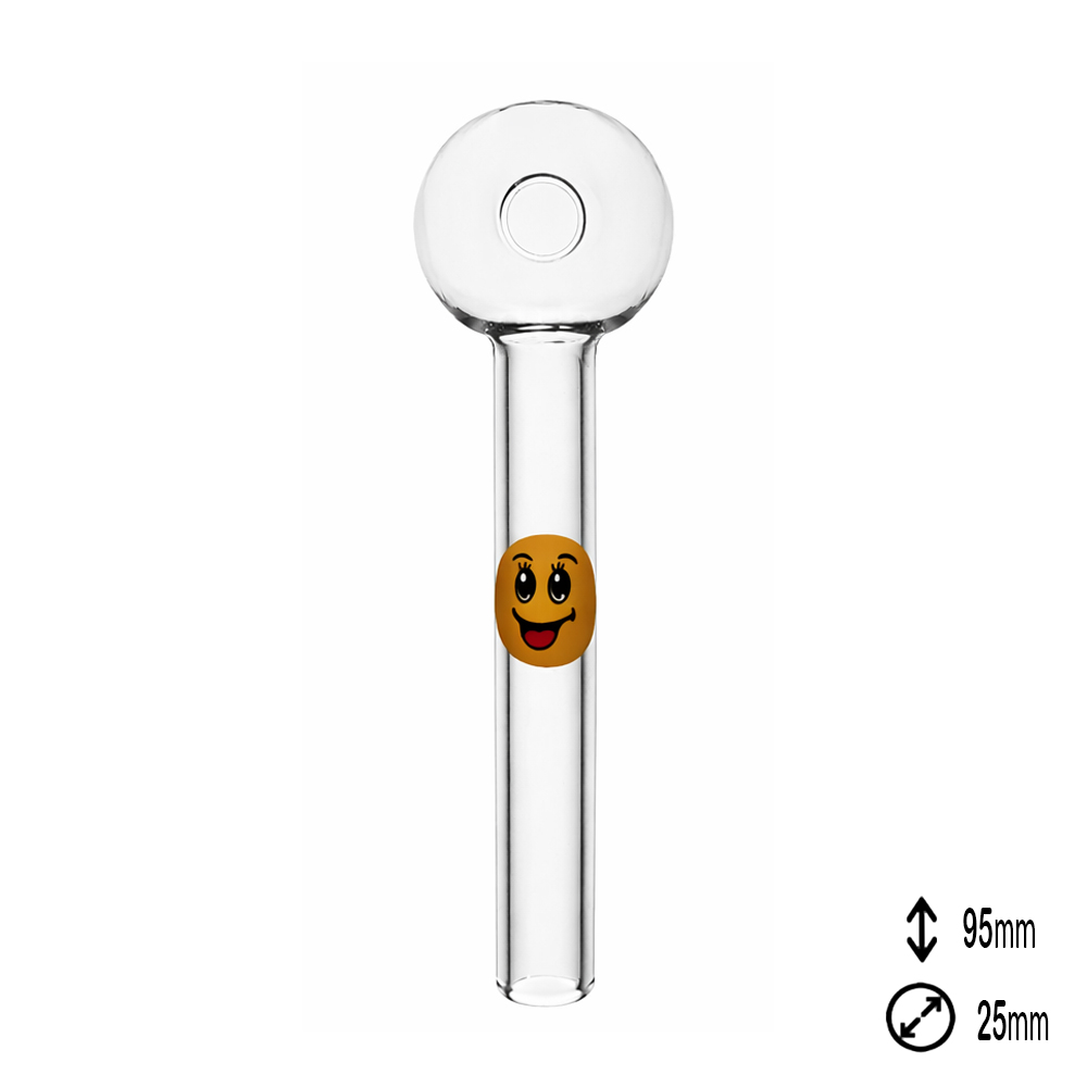 Стеклянная Трубка Для Курения Кристаллов Oil Pipe Smile Стеклянная Трубка Для Курения Кристаллов Oil Pipe Smile